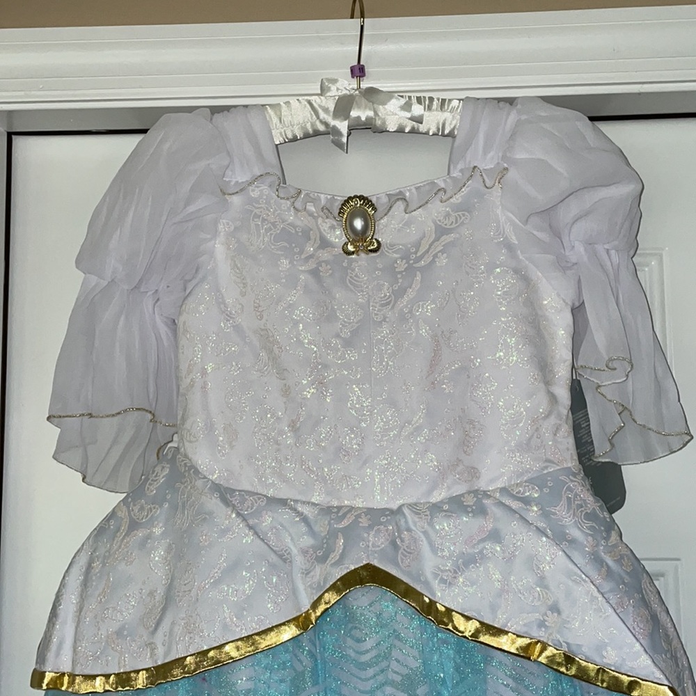 Disney Parks Castle Collection Little Mermaid  Ariel 11/12 gown Halloween - Picture 2 of 11